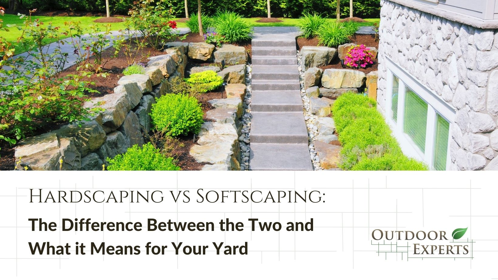 Softscpaing and hardscaping your backyard